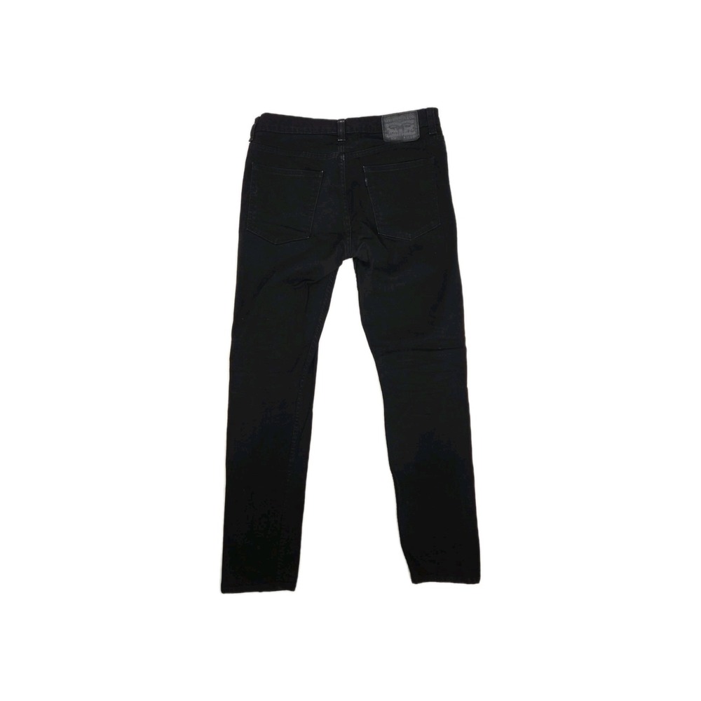 Levi's 508 Jeans Men's 32x34 Regular Taper Fit Black Dark Wash Denim Black Tab